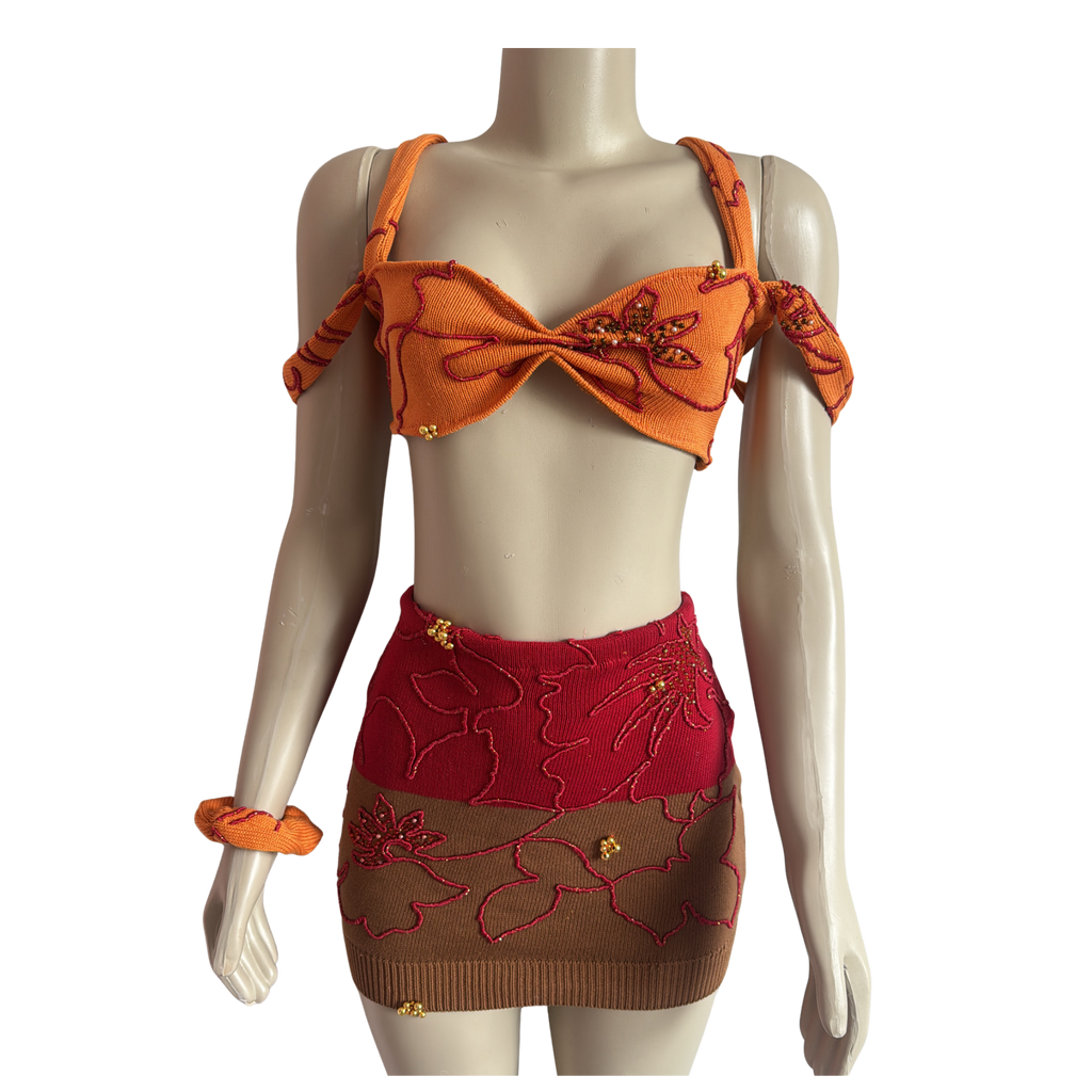 KALANI 3PCE SKIRT SET - SMALL