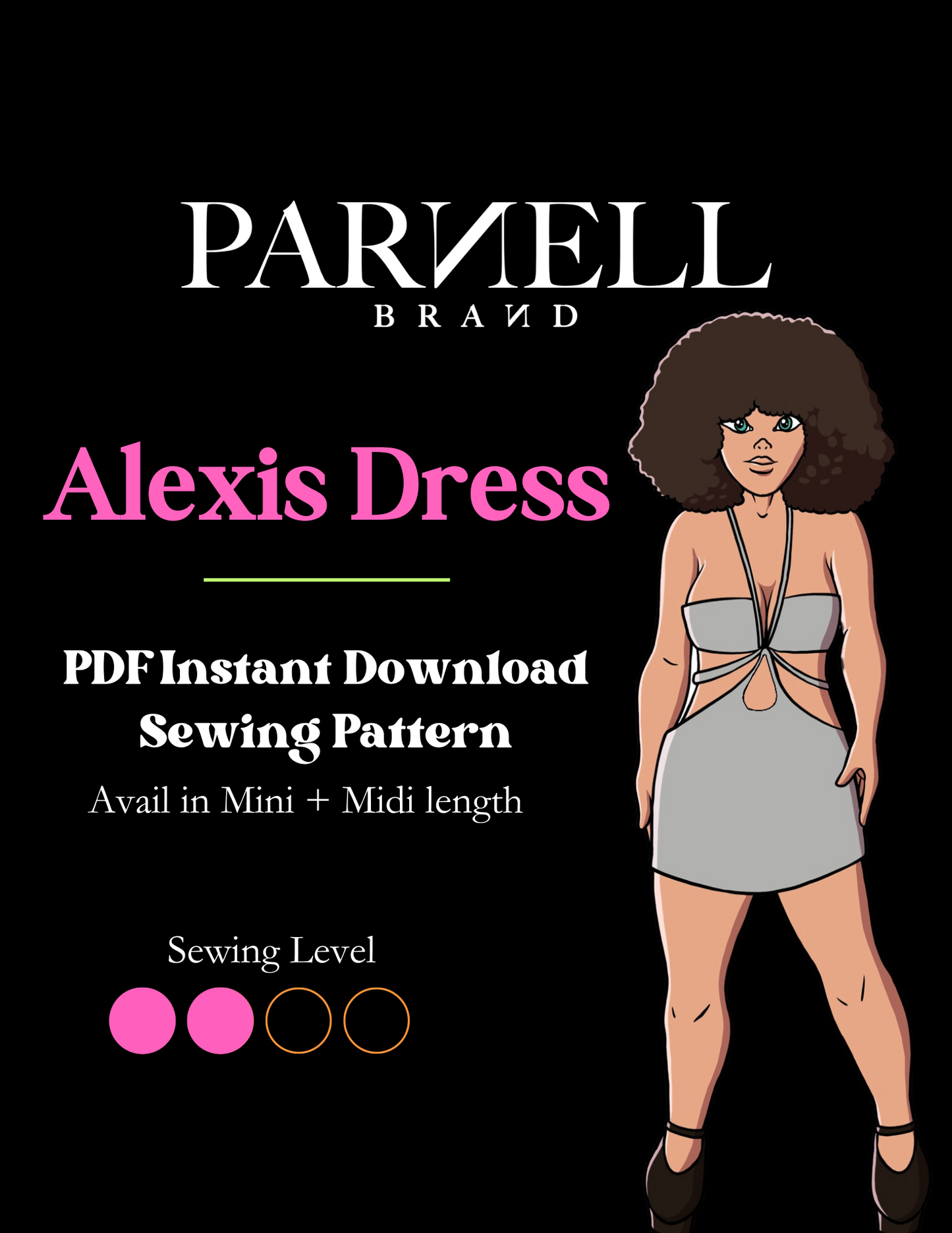Alexis Dress PDF Sewing Pattern