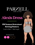 Alexis Dress | PDF Sewing Pattern |